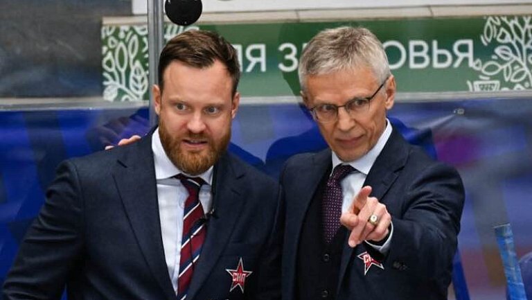 Ларионов: «С габаритными командами играем в быстрый хоккей»
