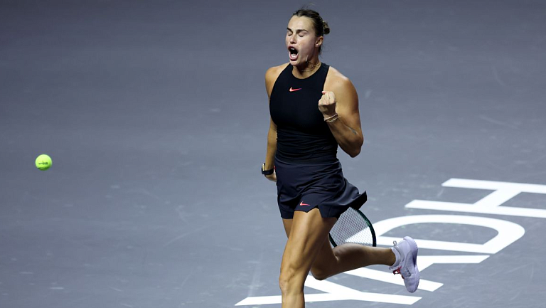 Соболенко прокомментировала победу над Пегулой на Итоговом турнире WTA