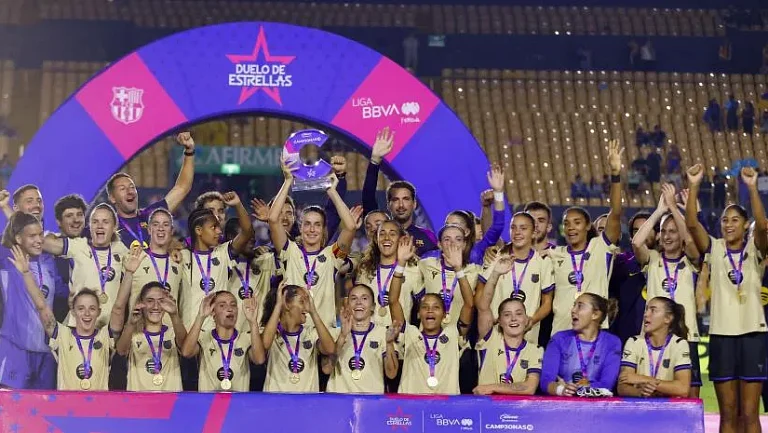 Женская команда «Барселоны» выиграла все матчи в Мексике