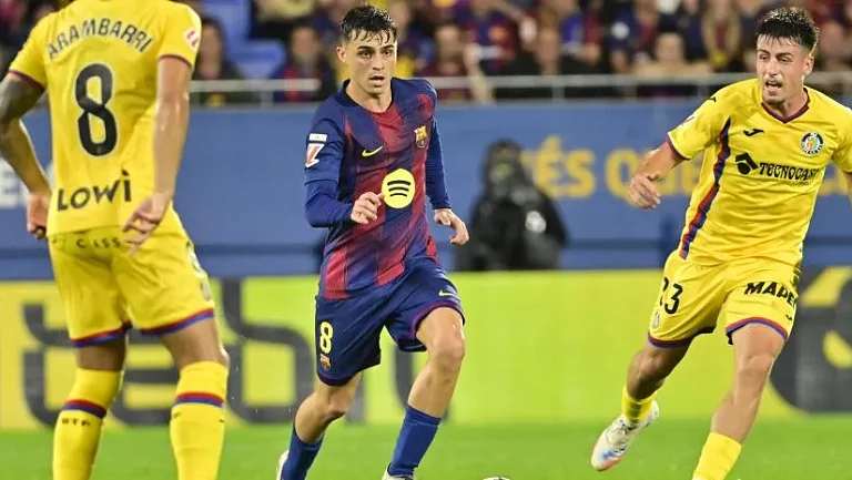 «Барселона» переигрывает «Хетафе» за счет точности паса