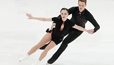 Бойкова и Козловский выиграли короткую программу на Гран-при Красноярске

