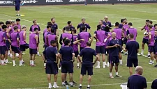 «Барселона» готовится к матчу с «Сеулом»