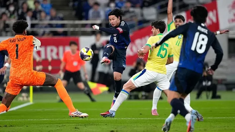 Япония совершила камбэк и победила Бразилию со счётом 3:2