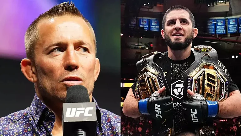 Сен‑Пьер восхитился победой Махачева над Делла Маддаленой на UFC 322