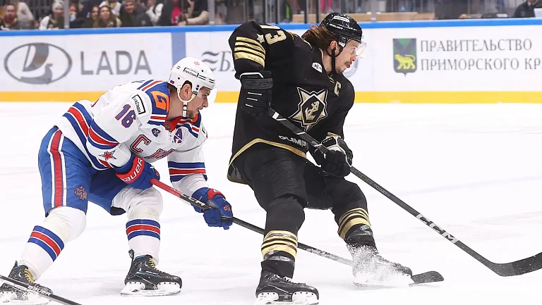 Победа СКА не позволила «Адмиралу» вернуться в зону плей-офф КХЛ