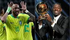 Неймар недоволен пятым местом Рафиньи на премии «Золотой мяч»