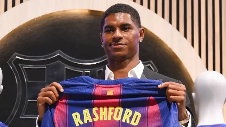 Лапорта признался, почему Рэшфорда взяли в «Барсу»