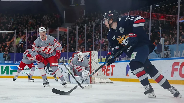 Битва конференций: «Спартак» и «Металлург» встретятся в КХЛ