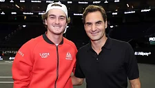 Федерер и Фонсека познакомились на Кубке Лэйвера