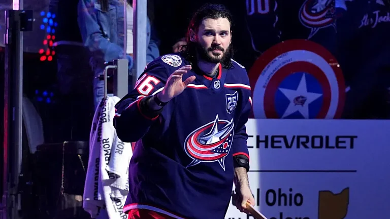 Российский нападающий установил рекорд в «Коламбусе»