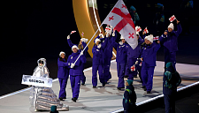 Диана Дэвис и Лука Берулава стали знаменосцами Грузии на открытии ОИ-2026