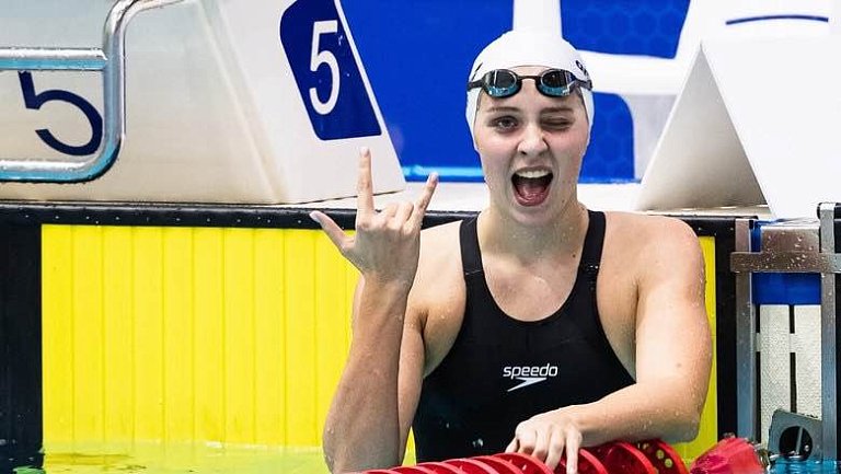 Пловчиха Клепикова установила новый рекорд на 100 м вольным стилем