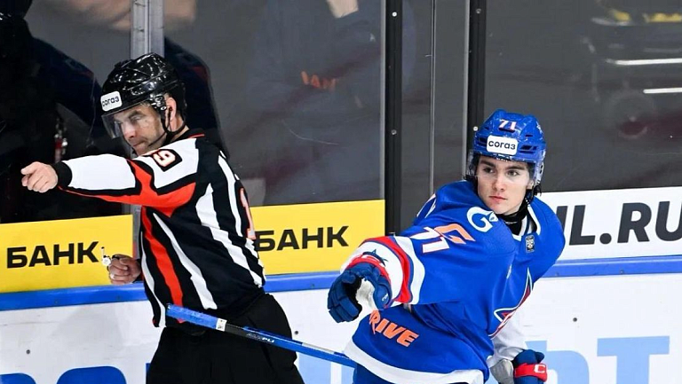 СКА уверенно обыграл «Трактор» в матче КХЛ 