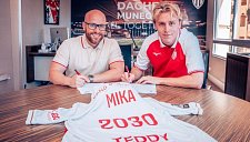 «Монако» объявило о продлении контракта с форвардом Микой Биеретом