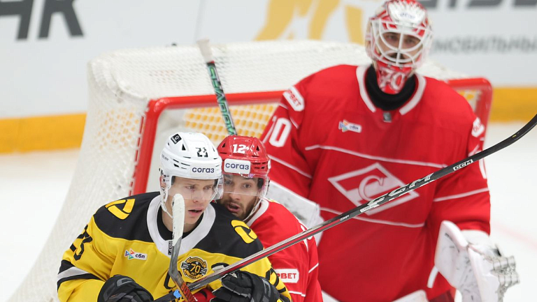 «Северсталь» обыграла «Спартак» в матче КХЛ