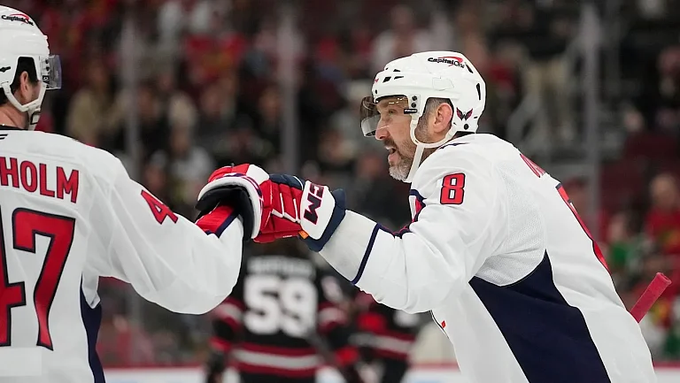 918-й гол Овечкина помог «Вашингтону» победить «Калгари»