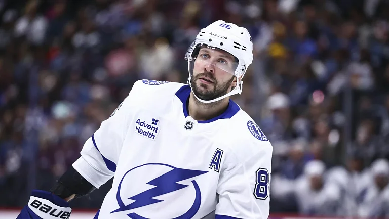 Кучеров приблизился к важной отметке в своей карьере в НХЛ