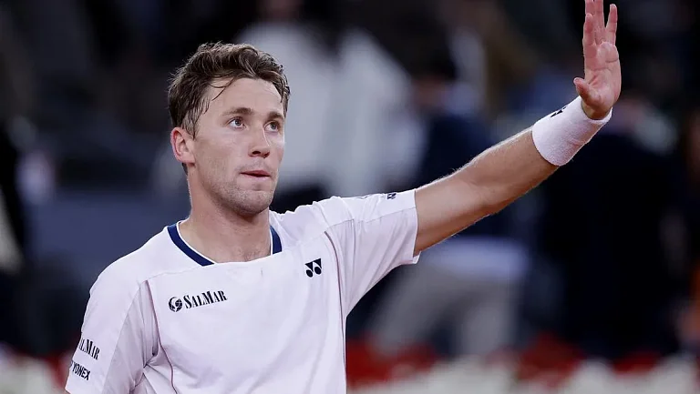 Каспер Рууд станет отцом