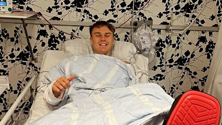 Датский теннисист Руне перенёс операцию после разрыва ахиллова сухожилия