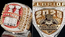 Хоккеисты «Флориды» получили подарочные кольца за победы в Кубке Стэнли