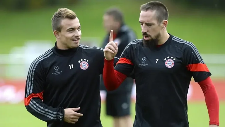 Шакири назвал Рибери лучшим партнером в «Баварии»