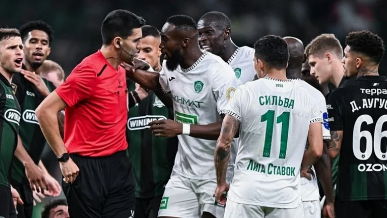 РФС рассмотрит конфликт Сперцяна и Ндонга в матче «Краснодар» — «Ахмат»