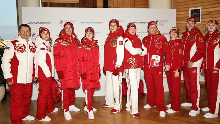 Для российских сборных представили единую олимпийскую форму