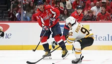  «Вашингтон» Александра Овечкина дома уступил «Бостону» со счетом 1-3