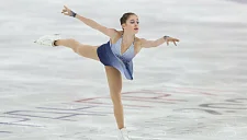 Алина Горбачёва с тренером прилетела на отбор к Олимпиаде-2026