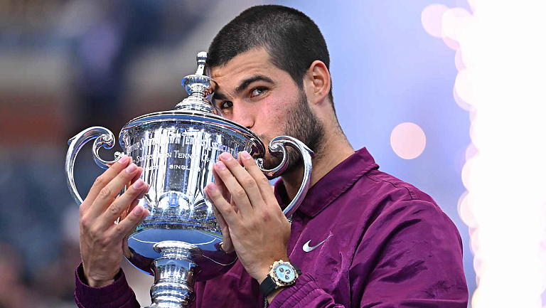 После победы на US Open-2025 Алькарас преодолел отметку в $ 50 млн призовых 