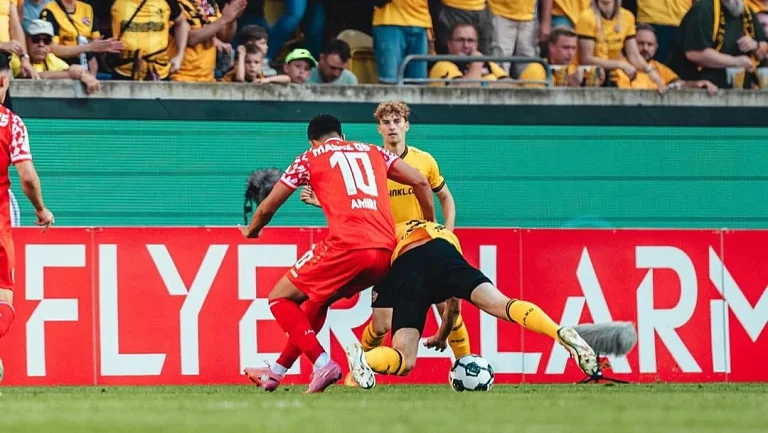 «Динамо» Дрезден проиграло «Майнцу» 0:1 в Кубке Германии