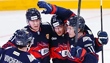 Дубль Толчинского принёс «Металлургу» разгром над «Барысом»
