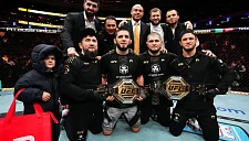 Махачев назвал свою команду лучшей в мире после победы на UFC 322