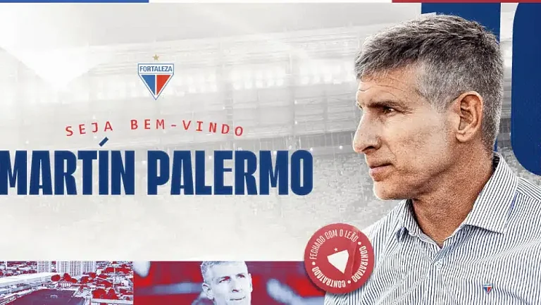 Мартин Палермо возглавил «Форталезу»