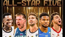 Дончич, Яннис и чемпионы вошли в первую сборную звезд Евробаскета-2025