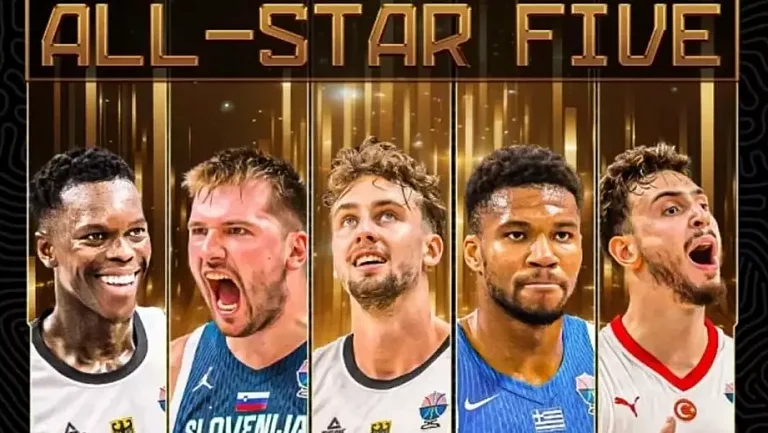 Дончич, Яннис и чемпионы вошли в первую сборную звезд Евробаскета-2025