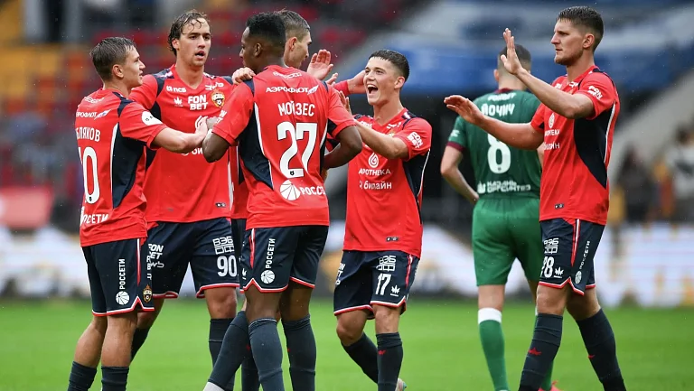 ЦСКА уничтожил «Рубин» на своём поле