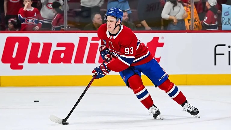 Иван Демидов отдал голевой пас за «Монреаль» в игре НХЛ с «Баффало»