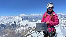 Наговицына погибла на Пике Победы в Киргизии