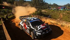 Адриен Фурмо опережает Калле Рованперу на Ралли Парагвая