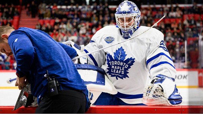 «Торонто» продлил контракт с вратарём Хилдеби