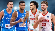 Греция и Турция встретятся в полуфинале Евробаскета в Риге