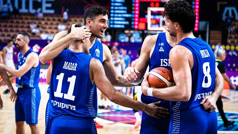 Сборная Израиля вышла в 1/8 финала Евробаскета