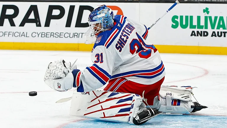 33 сейва Шестеркина помогли «Рейнджерс» обыграть «Эдмонтон» в игре НХЛ