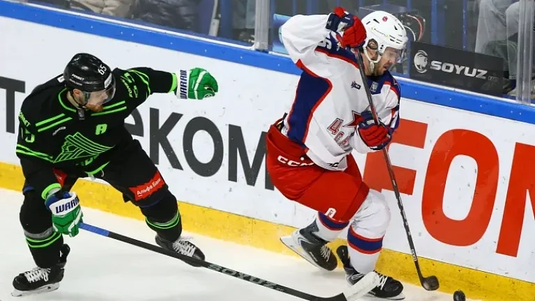 ЦСКА выиграл у «Салавата Юлаева» в Уфе со счётом 3:1