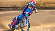 Мотоцикл загорелся под Никитой Смышниковым на командном чемпионате России