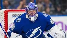 Российский кипер «Тампы» Андрей Василевский занял 65‑е место по матчам в НХЛ