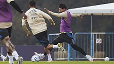 Сборная Аргентины начала подготовку к матчу с Колумбией