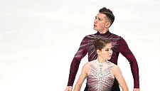 Мишина и Галлямов заняли 1-ое место в короткой программе на Гран-при России