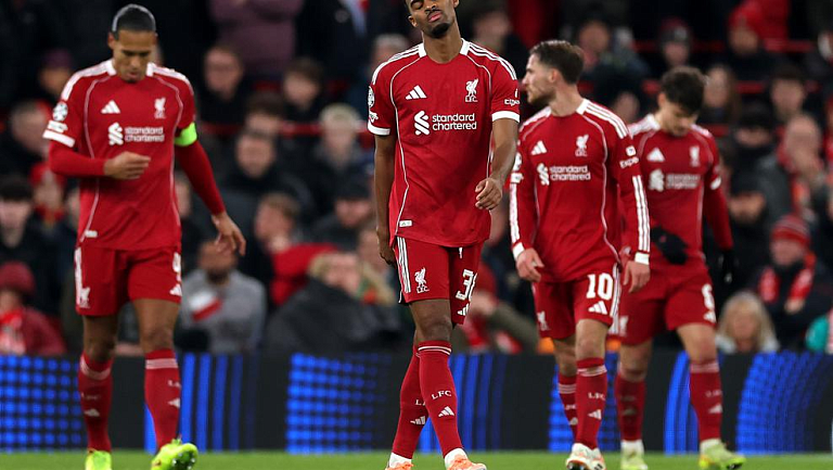 «Ливерпуль» разгромно уступил ПСВ в матче Лиги чемпионов